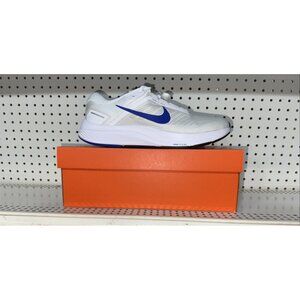 Nike Air Zoom Structure 24 Mens Athletic Running Shoes Size 11.5 White Blue